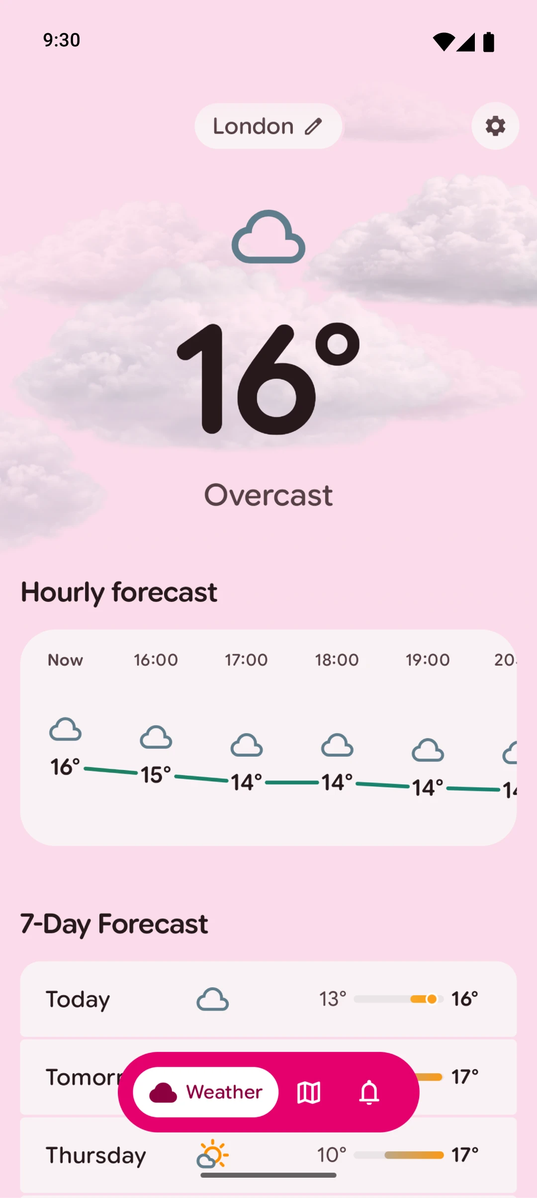 Pink theme